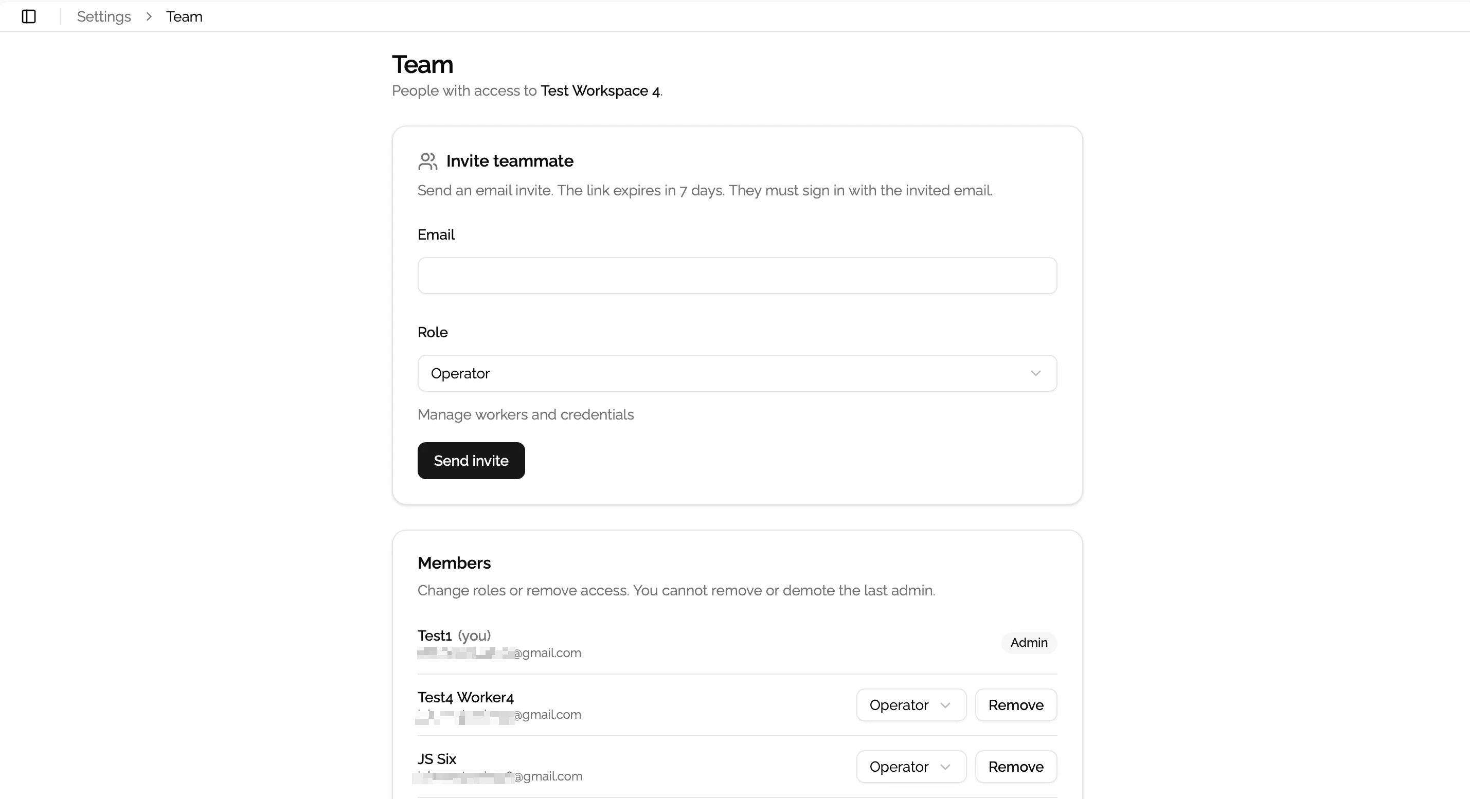 CertDock: Invite your team—and share CSV when you need it