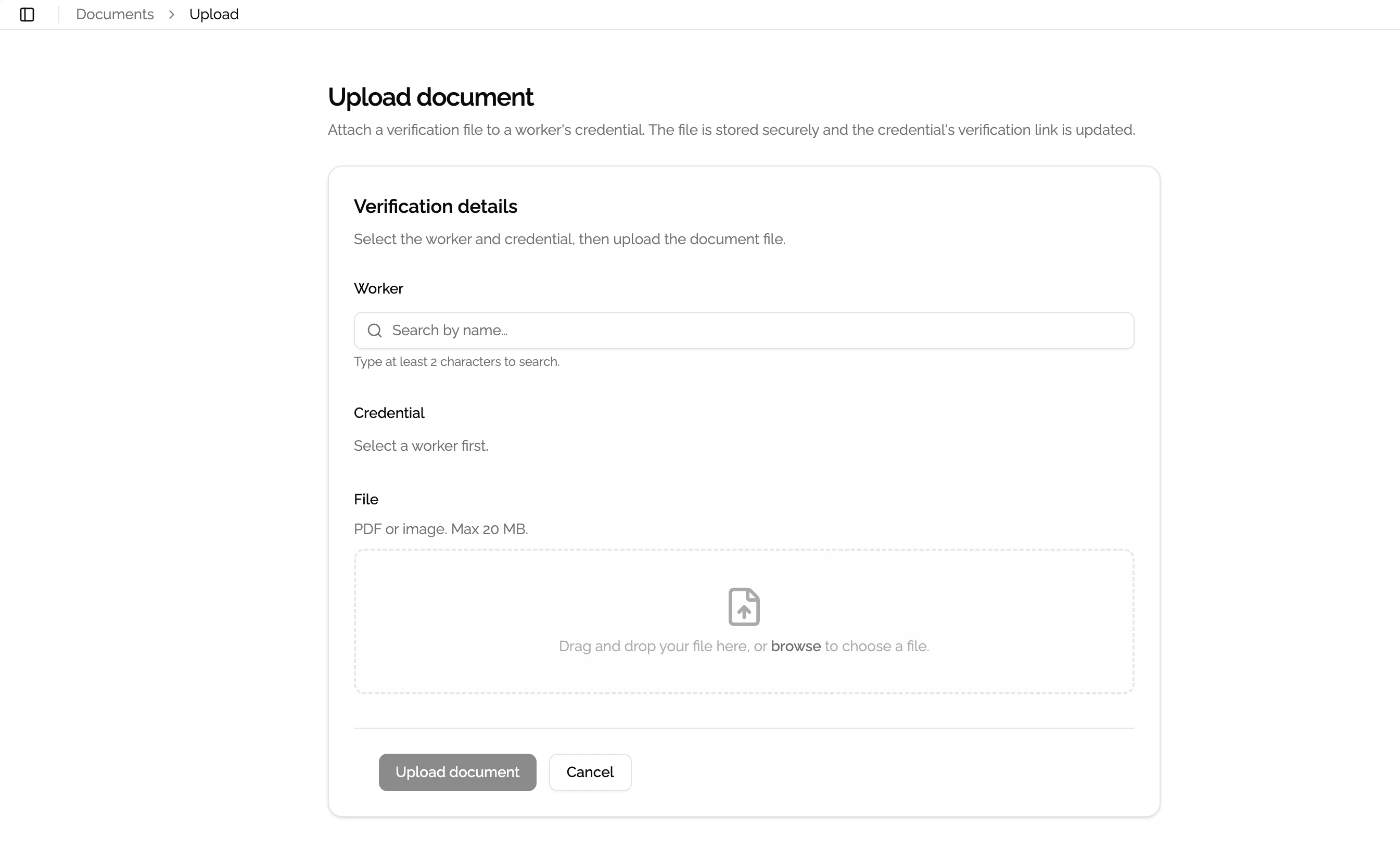CertDock: Upload verifications the right way